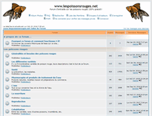 Tablet Screenshot of lespoissonsrouges.net